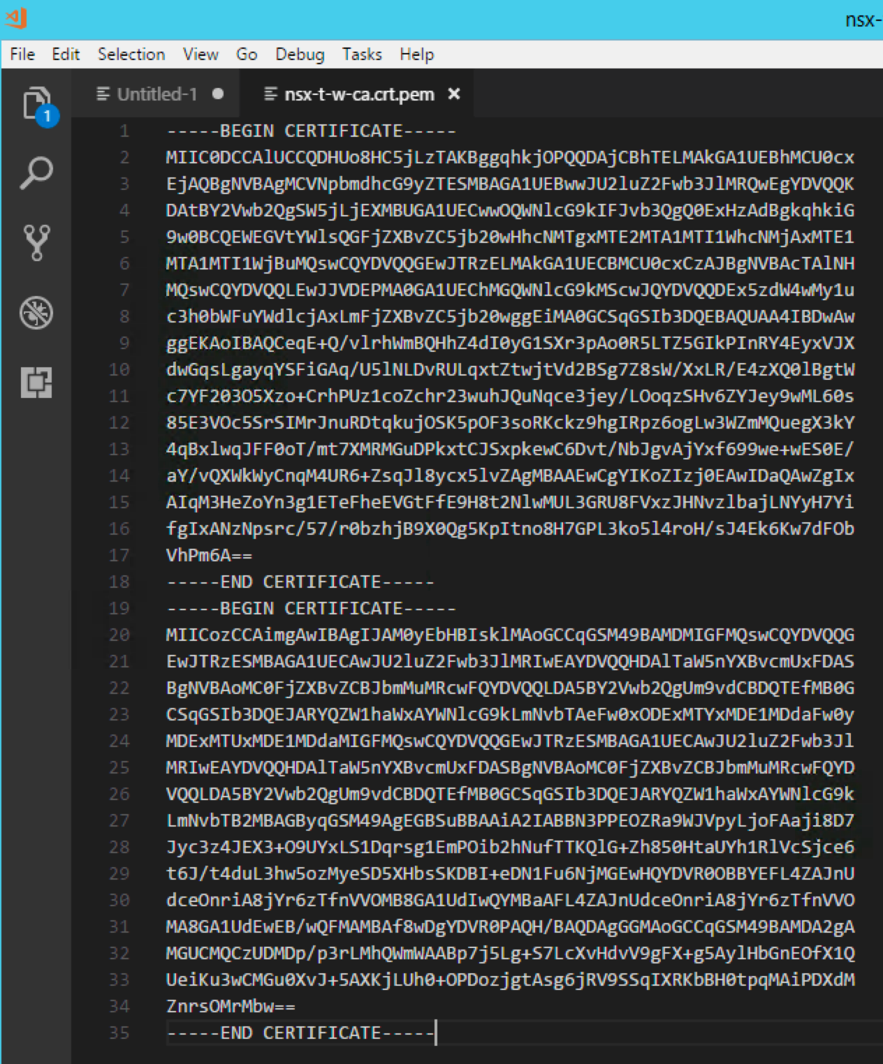 Openssl generate csr and private key