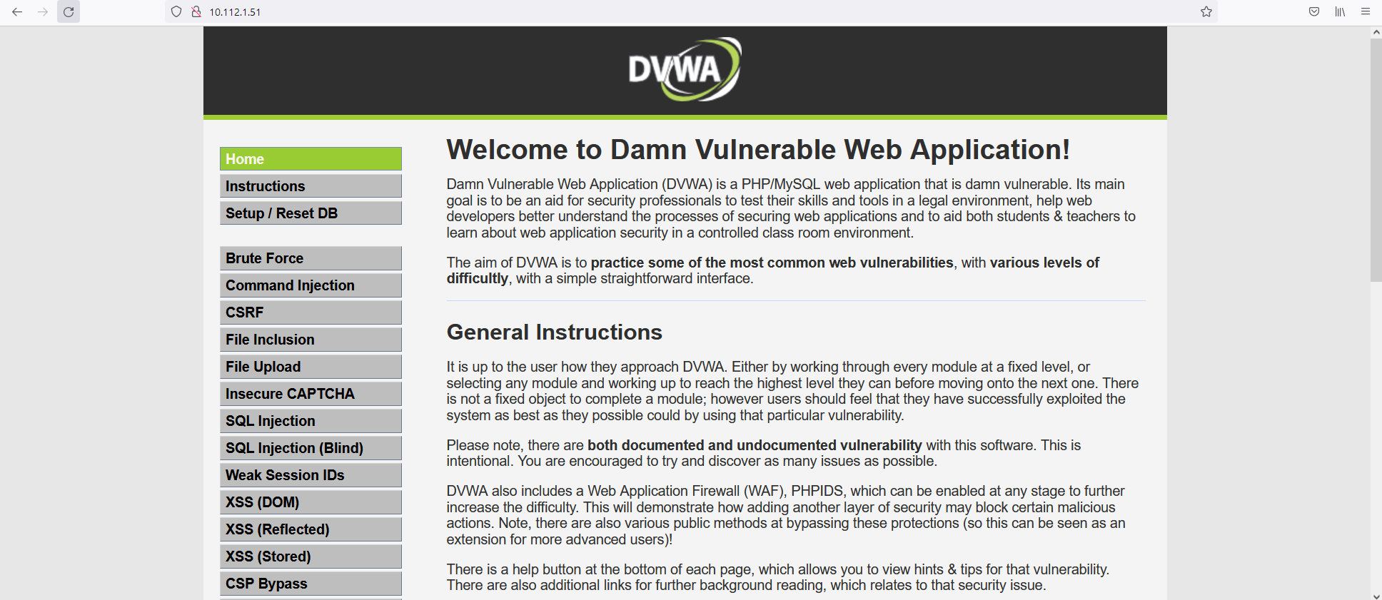 Damn vulnerable web application. DVWA. XSS. DVWA logo. Object fix